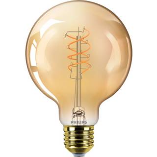 Philips LED pære Vintage G95 806lm 7,3W/918 (60W) Dæmpbar Ravfarvet E27