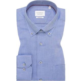 COMFORT FIT Shirt in royal blue plain