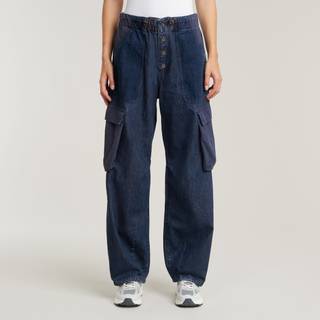 Cocoon Jeans Fabric Mix - Dark blue - Women