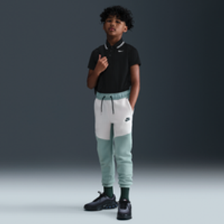 Nike Tech Fleece-joggers til større børn - grå - XS