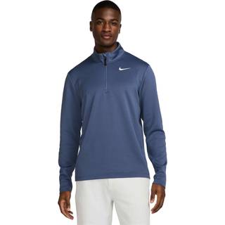 Nike Victory-Dri-FIT-golftrøje med 1/2 lynlås til mænd - blå - XL