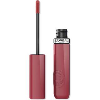 L'Oreal Paris Ufejlbarlig Lak Resistance Flydende Lbestift 16HR Langvarig Lip Makeup med laklignende glans og Zero Transfer 220 Paris Sunset