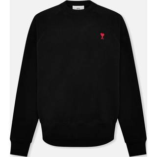 AMI Heart Logo Sweatshirt Black