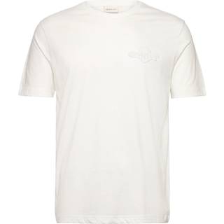 Gant GANT Cream 100% Cotton Tonal Shield T-Shirt