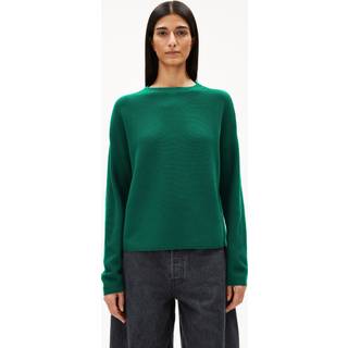 ARMEDANGELS Women's Merinaa Links Links Sweatere Damer størrelse XS farve grøn