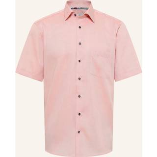 MODERN FIT Shirt in salmon plain