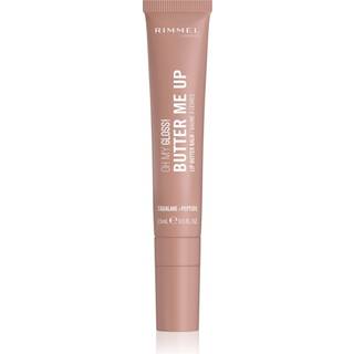 Rimmel Oh My Gloss! Butter Me Up Fugtgivende læbepomade Skygge 001 Latte Delight 15 ml - 15 ml