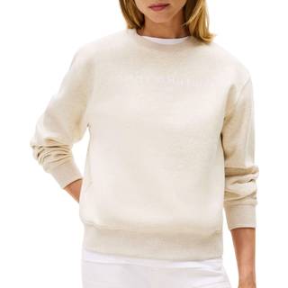 Modern Reg Corp Logo Sweatshirt, Heather Oatmilk, M
