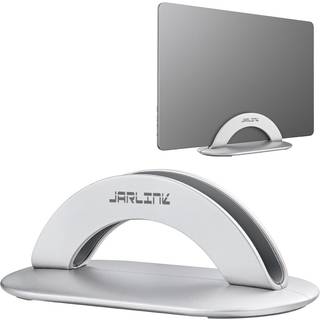 JARLINK Aluminium Body Lodret b?rbar statstativ Justerbar desktop Stand Holder Space Saving Laptop Holder passer til alle MacBook/iPad/Surface/Sa