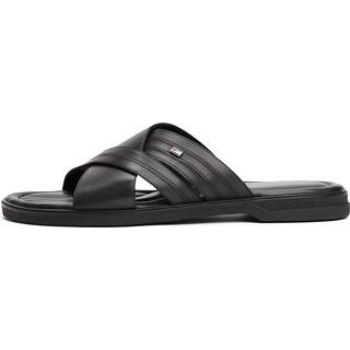 Leather Slip-On Sandals