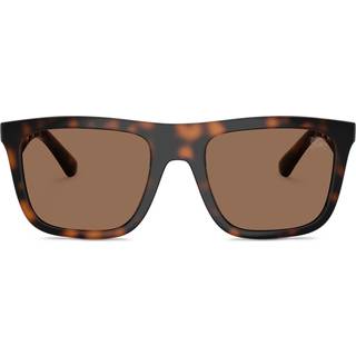 Burberry Mand BE4458U 300273 Solbriller Injiceret Brun Brun Firkantet Normal