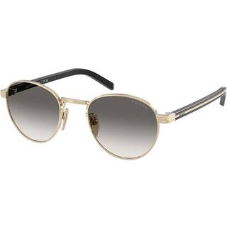 Prada Kvinde PR B52S ZVN02C Solbriller Metal Guld Grå Pantos Normal Skygge