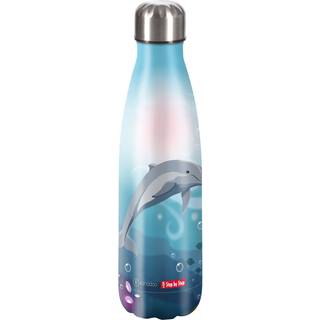 Step by Step Isolierte Edelstahl Trinkflasche Dolphin Pippa
