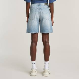 Skater Loose Shorts - Light blue - Women