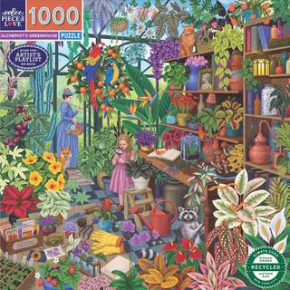 eeBoo Puslespil 1000 brk Alchemist's Greenhouse