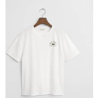 GANT Teenagere Graphic T-shirt (134/140) Hvid