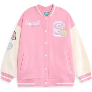 Vanilla Underground Vanilla Underground Pink Girls Squishmallows Bomber Jacket