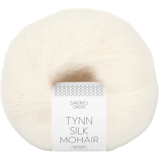 Tynd Silk Mohair garn fra Sandnes Garn - Natur