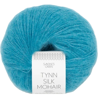 Tynd Silk Mohair garn fra Sandnes Garn - Turkis
