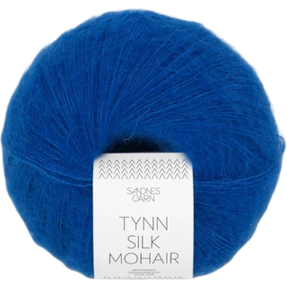 Tynd Silk Mohair garn fra Sandnes Garn - Jolly blue