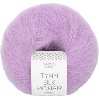 Tynd Silk Mohair garn fra Sandnes Garn - Lilla