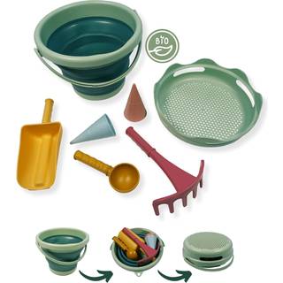 Schildkröt Fun Sports - 7in1 Sandspielzeug Set - Strandlegetøj green