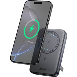 UGREEN 10000mAh Magnetic Wireless Power Bank 20W PD USB-C Input/Output 7.5W Wireless Charging Powerbank - 10000 mAh