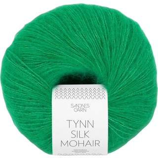 Tynd Silk Mohair garn fra Sandnes Garn - Jelly bean green