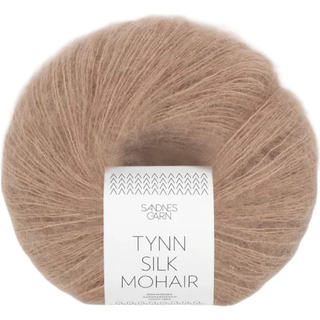 Tynd Silk Mohair garn fra Sandnes Garn - Lys agern