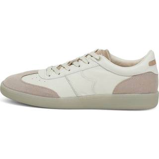 BOGGI MILANO Herren Sneaker beige Glattleder
