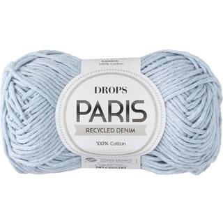 Drops Paris recycled denim - Light wash farve 100, 50 gram