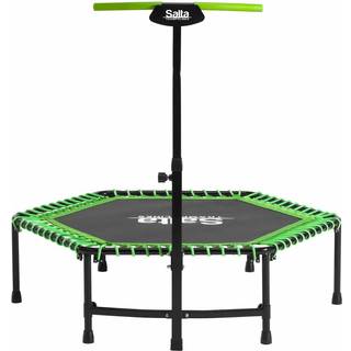 Salta Trampolin Fitness med håndtag, grøn