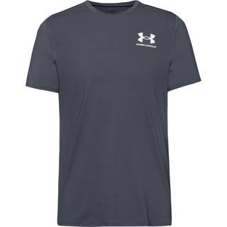 HeatGear® Fitted Men's Short Sleeve Castlerock / White XL