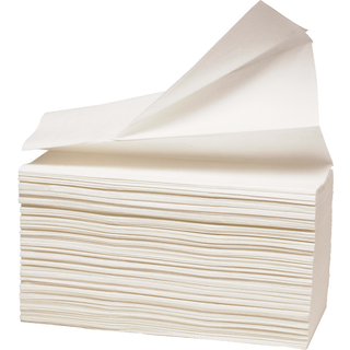 Care-Ness Excellent Plus Håndklædeark 2-lags Z-fold 8cm hvid