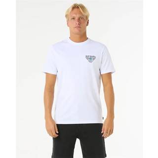 Rip Curl Desti Animals Tee T-shirt Herrer størrelse M farve hvid