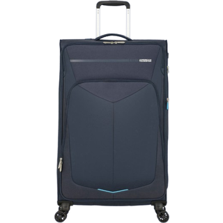 American Tourister Summerfunk 79cm - Stor Ekspanderbar Blå, Kufferter