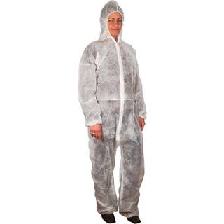 Engangsdragt Classic XXL/3XL usteril PP hvid