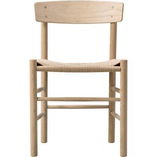 Fredericia Furniture J39 Folkestolen Spisebordsstol Eg Oak Soap/Natural Paper Cord