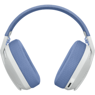 LOGITECH G435 Lightspeed Wireless Gaming Headset - Hvid/Blå