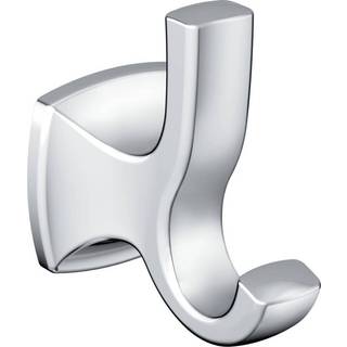 Moen YB5103CH Voss Double Robe Hook Chrome