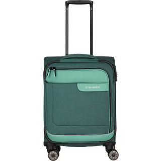 Travelite Viia Kuffert med 4 hjul grøn