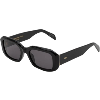 Retrosuperfuture Unisex 5IM Sagrado Black Solbriller Acetat Sort Sort Firkantet Normal