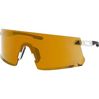 Adidas Sport Unisex SP0090 ADIDAS DUNAMIS 21G Solbriller Injiceret Hvid Brun Maske Normal