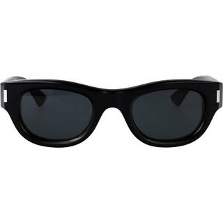 SAINT LAURENT Unisex SL 761 001 Solbriller Acetat Sort Sort Rund