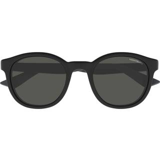 Montblanc MB0398S 002 51 Solbriller Mænd Black - Black - 51mm