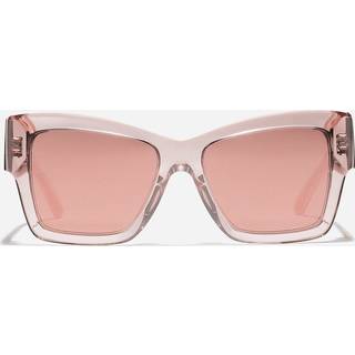 Dolce & Gabbana Kvinde DG4493 314884 Solbriller Acetat Rosa Rosa Firkantet Normal