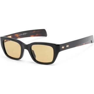 Bottega Veneta Unisex BV1393S 009 Solbriller Acetat Sort Grøn Firkantet