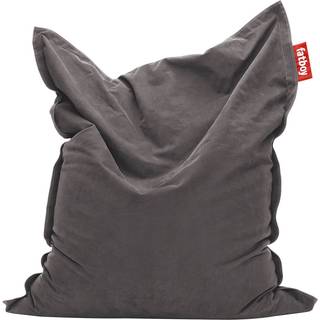 Fatboy stonewashed grå sækkestol bomuld indoor