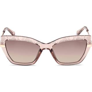Guess Kvinde GU00216 57F Solbriller Injiceret Beige Brun Firkantet Normal