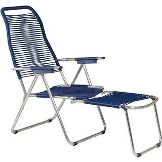 Fiam, Spaghetti footrest blue matt aluminium
